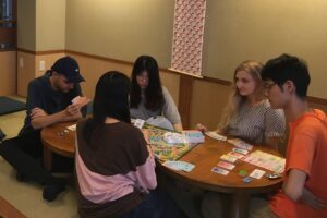 外国人と英語でゲーム